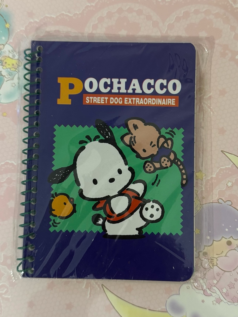 Vintage Sanrio Pochacco Spiral Notebook